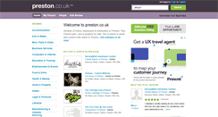 Desktop Screenshot of preston.co.uk