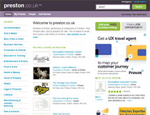 Tablet Screenshot of preston.co.uk